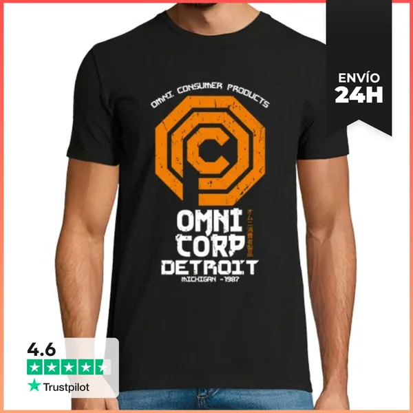 Camiseta Hombre Clásica Omni Corp LaTostadora
