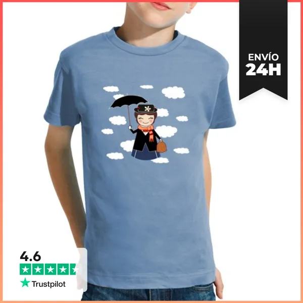 Camiseta Clásica Para Niños Camiseta Niñ@ Kokeshi Mary P.
