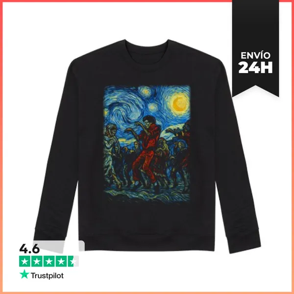 Sudadera Unisex Scary Night LaTostadora