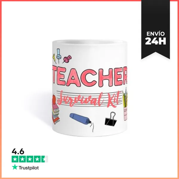Taza Profesor Kit De Supervivencia LaTostadora