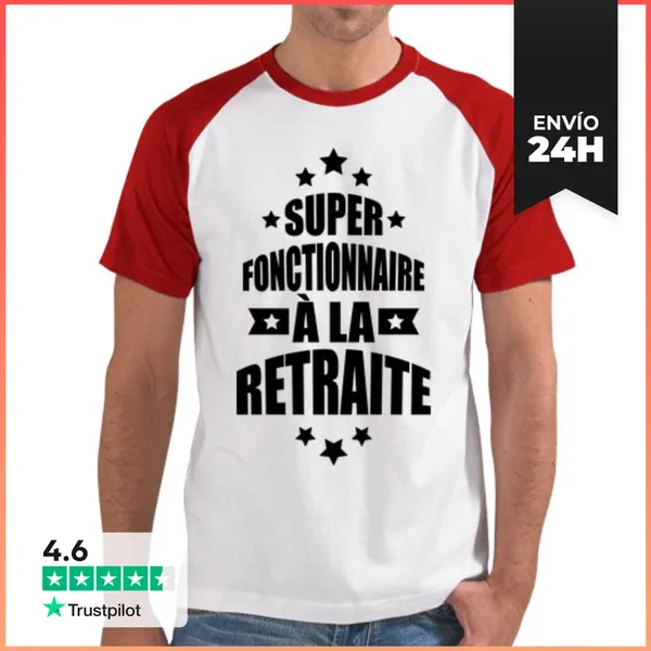 Camiseta Hombre, Estilo Béisbol Oficial Super Jubilado