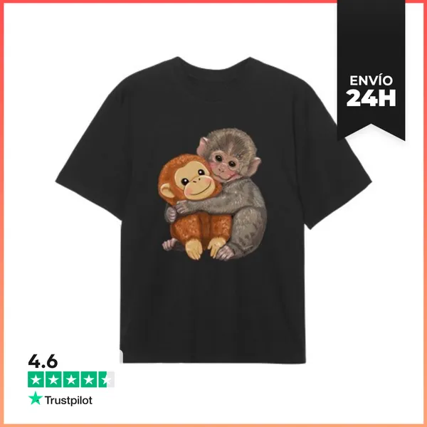 Camiseta Oversize Mono Punch LaTostadora