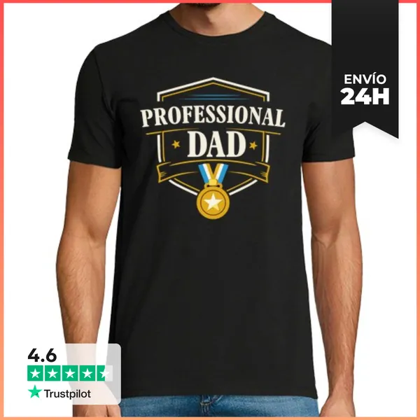 Camiseta Hombre Clásica PROFESSIONAL DAD LaTostadora