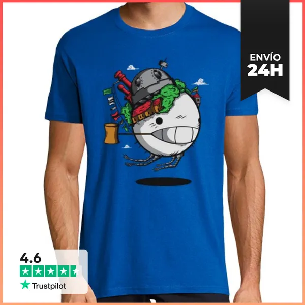 Camiseta Hombre Clásica Navet´s Castle LaTostadora