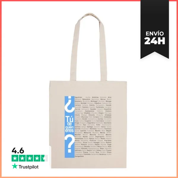 Bolsa De Tela Bolsa Tela 100% Algodón LaTostadora