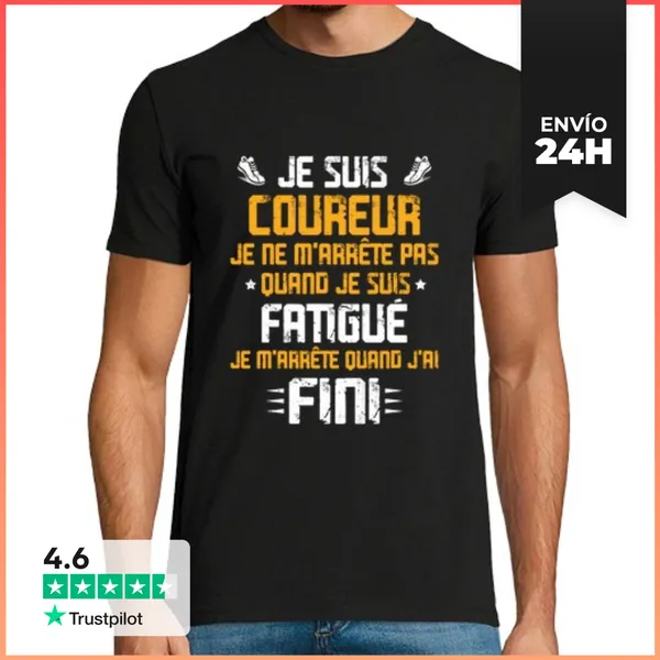 Camiseta Hombre Clásica Humor Corriendo Regalo De Corredor Moti