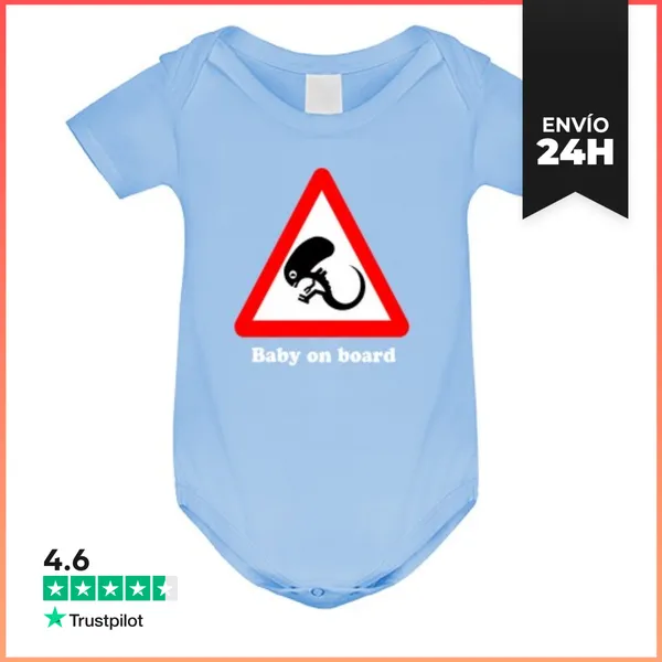 Body Bebé Baby On Board LaTostadora
