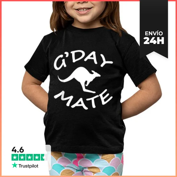 Camiseta Clásica Para Niños Australia Aterriza En Australia