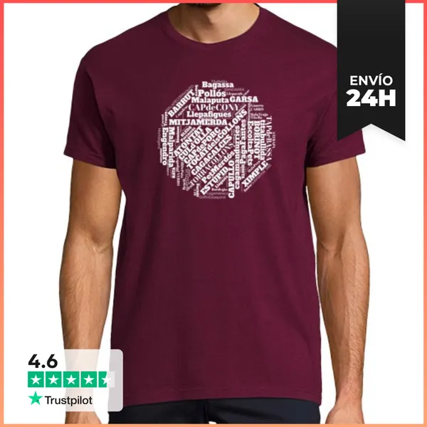 Camiseta Hombre Clásica INSULTS EN CATALÀ VIII LaTostadora