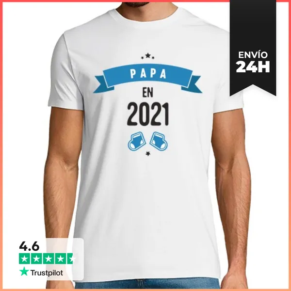 Camiseta Hombre Clásica Papá En 2021 LaTostadora