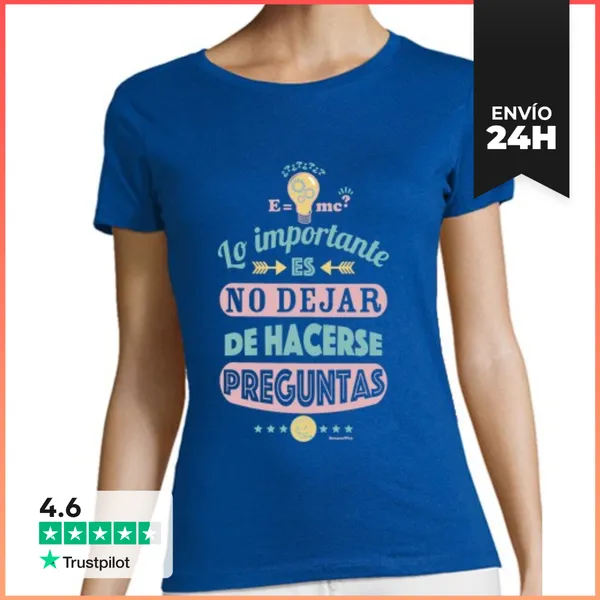Camiseta Mujer Clásica Lo Importante Es... LaTostadora