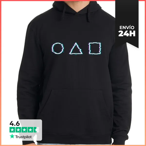 Sudadera Unisex Con Capucha Clasifica El Juego De Calamar