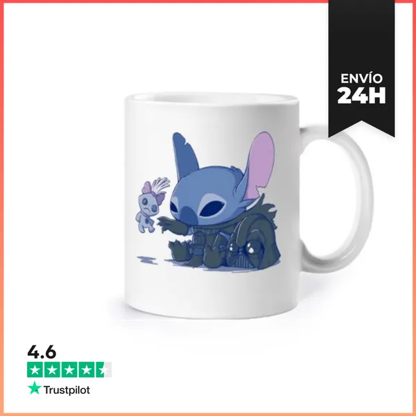 Taza Puntada Darth LaTostadora