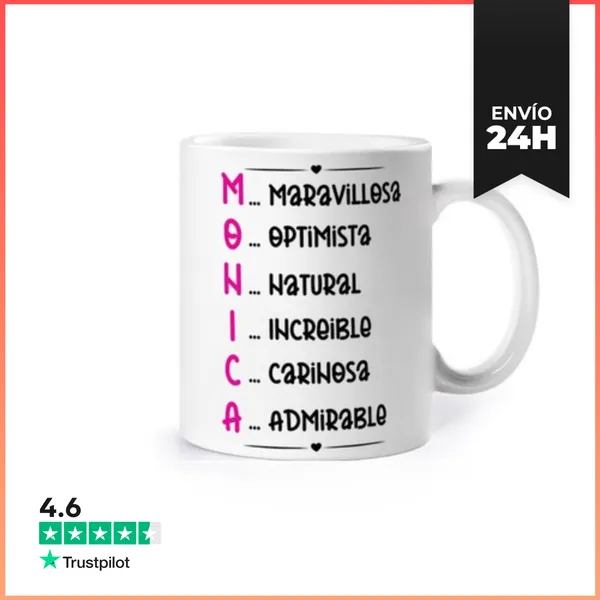 Taza Regalo Bonito Y Original Para Monica LaTostadora