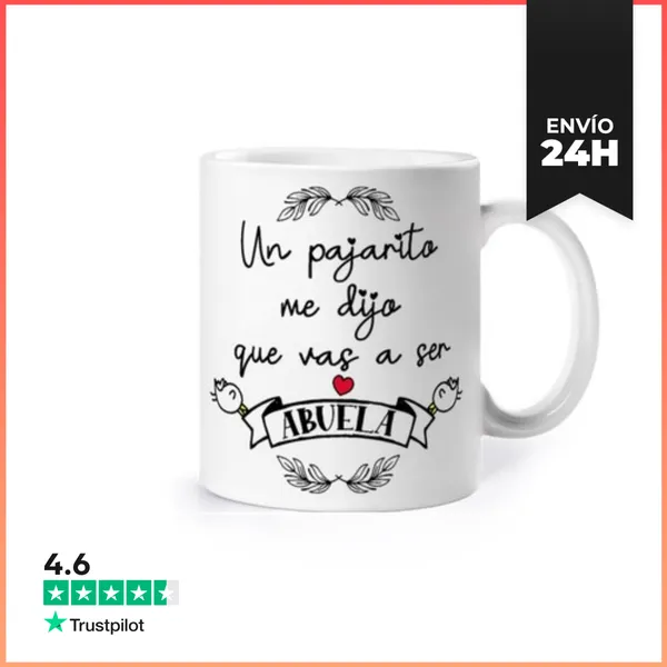 Taza Un Pajarito Me Dijo LaTostadora