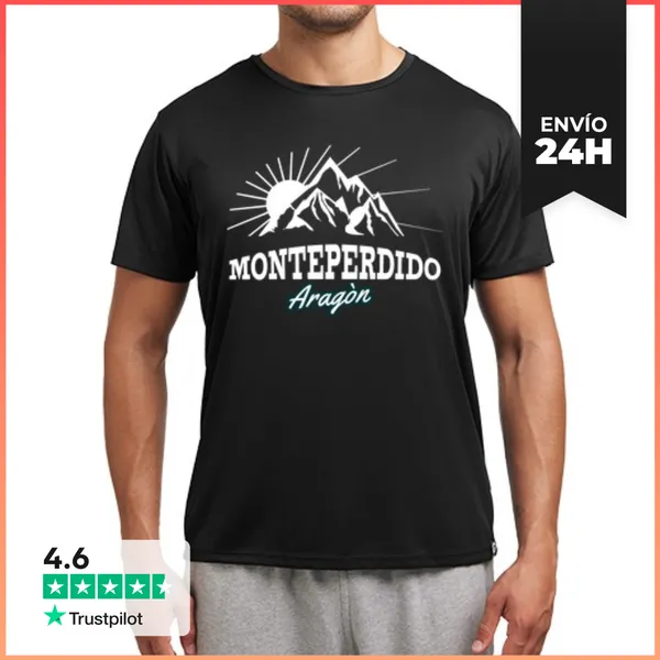 Camiseta Deportiva Hombre Monte Perdido LaTostadora