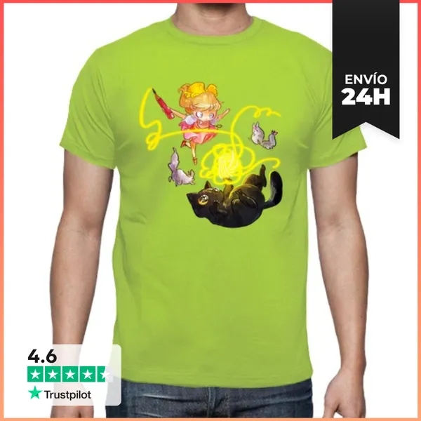 Camiseta Hombre Clásica Indy 1000 Por Colores LaTostadora