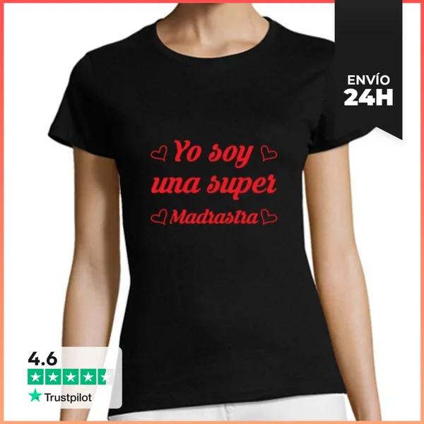 Camiseta Mujer Clásica Camiseta Madrastra LaTostadora