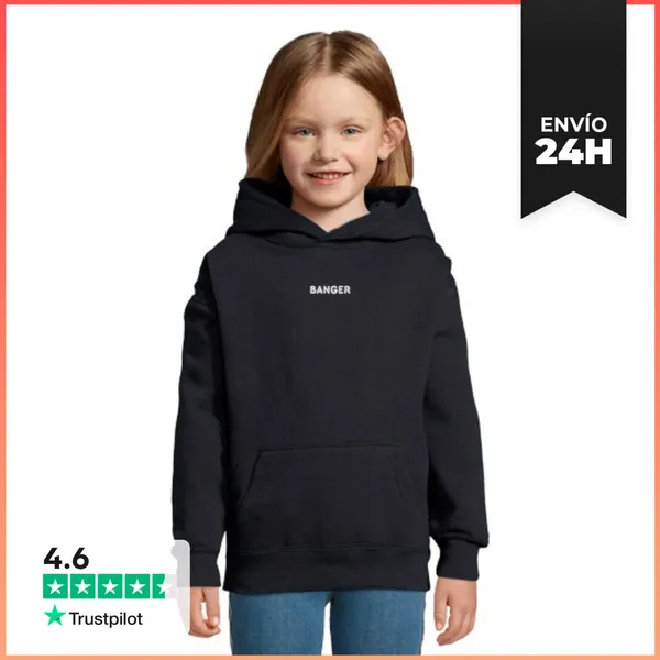 Sudadera Para Niños Con Capucha BANGER LaTostadora