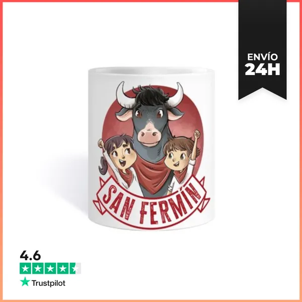 Taza San Fermines Infantil LaTostadora