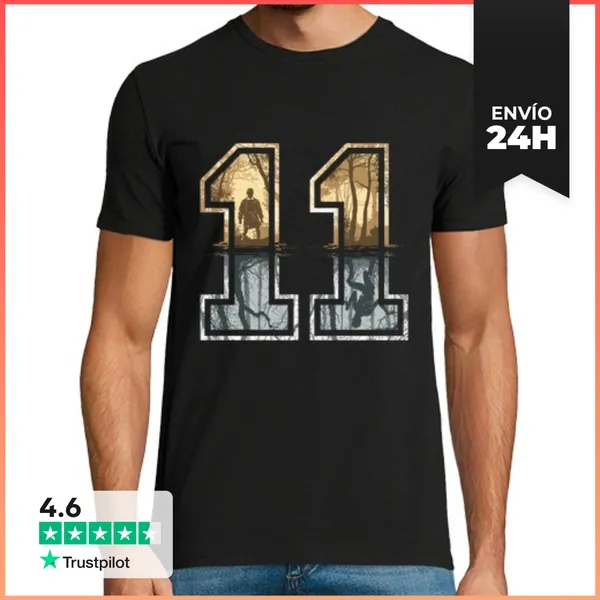 Camiseta Hombre Clásica Extraño 11 LaTostadora