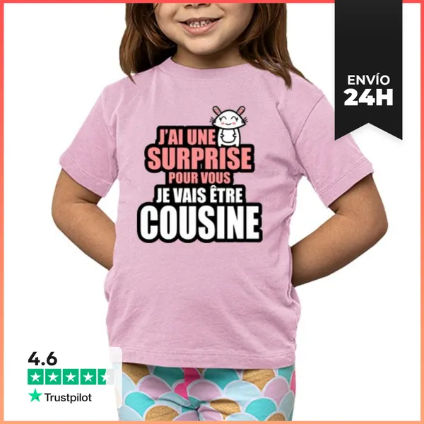 Camiseta Clásica Para Niños Seré Primo LaTostadora