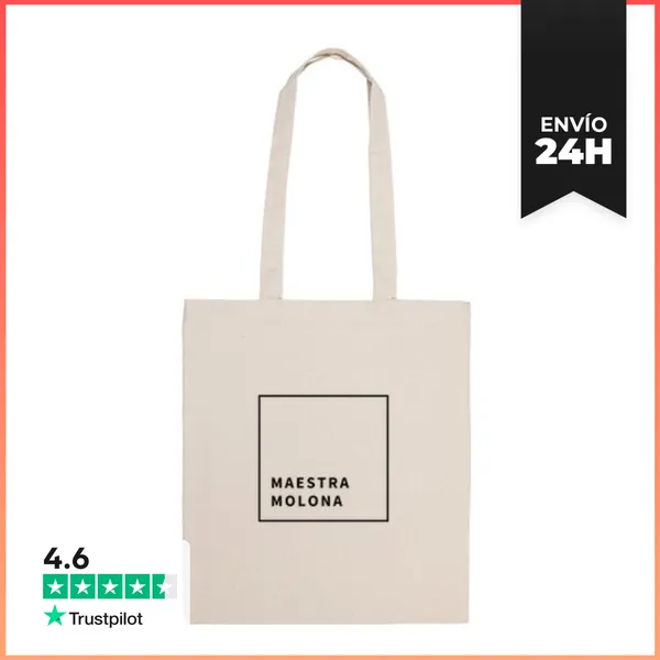 Bolsa De Tela Tote-bag Maestra Molona LaTostadora