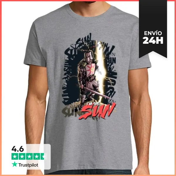 Camiseta Hombre Clásica SOLAIRE Im_the_sun LaTostadora