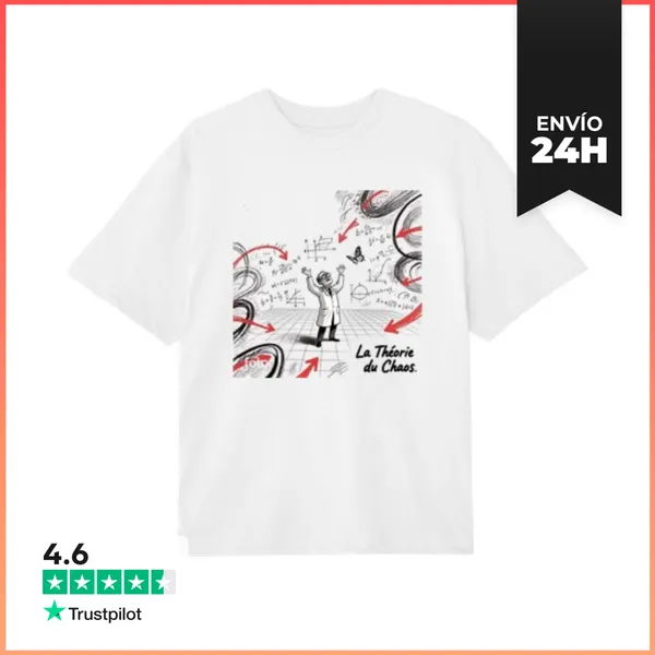 Camiseta Oversize Profesor De Física Cuántica Club Tallas Grandes