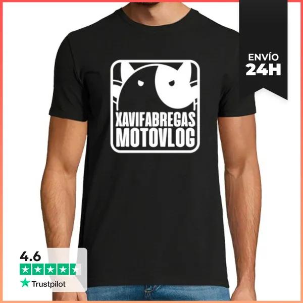 Camiseta Hombre Clásica Xavi Fabregas Logo 2025 Hombre