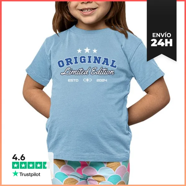 Camiseta Clásica Para Niños Nacidos En 2024 Edición Limitada