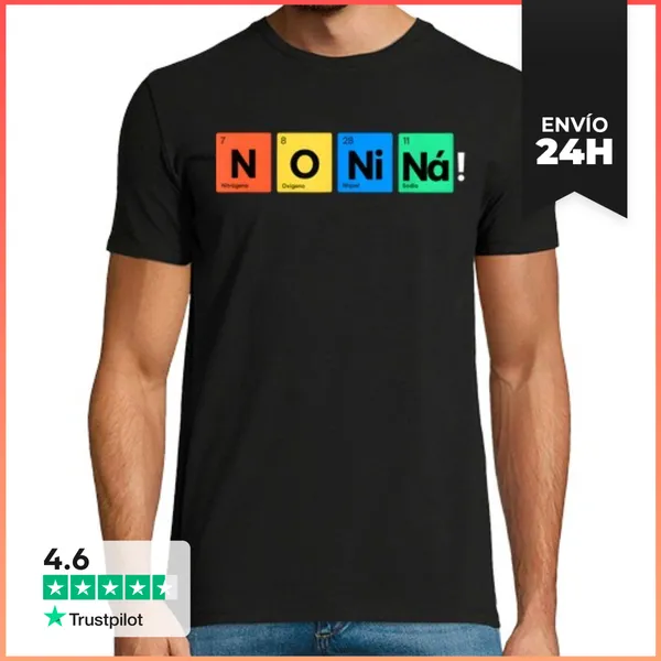 Camiseta Hombre Clásica No Es Gracioso LaTostadora