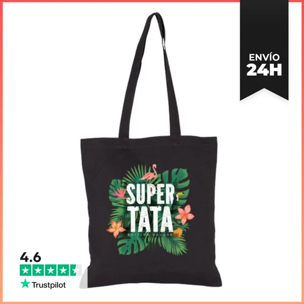 Bolsa De Tela Anuncio De Embarazo Super Tía LaTostadora