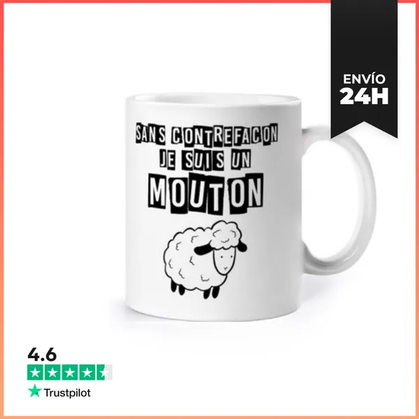 Taza Sin Falsificar Soy Una Oveja LaTostadora