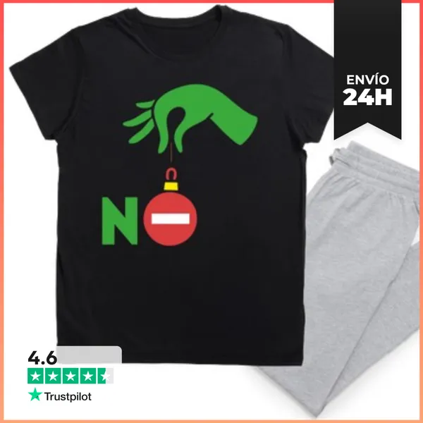 Pijama GRINCH NO NAVIDAD LaTostadora