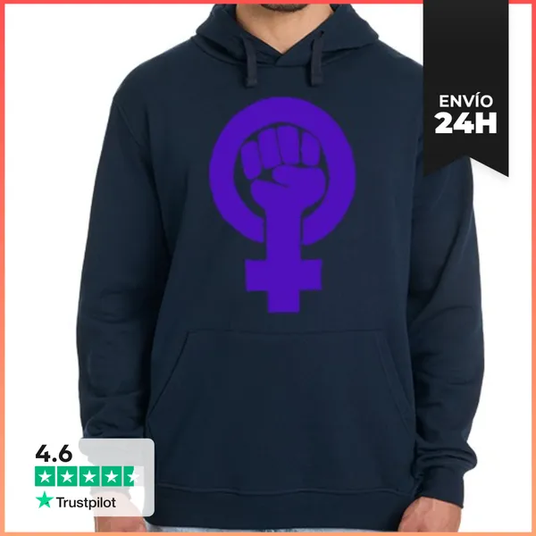 Sudadera Unisex Con Capucha Feminismo LaTostadora