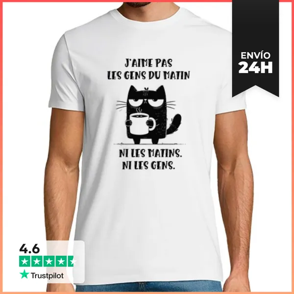 Camiseta Hombre Clásica Gente De La Mañana LaTostadora