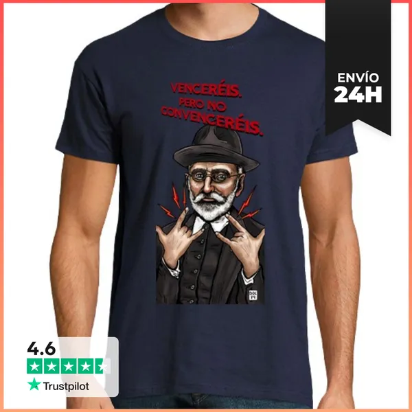 Camiseta Hombre Clásica Unamuno LaTostadora