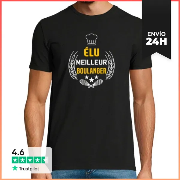 Camiseta Hombre Clásica Panadero Idea De Regalo De Humor De Pro