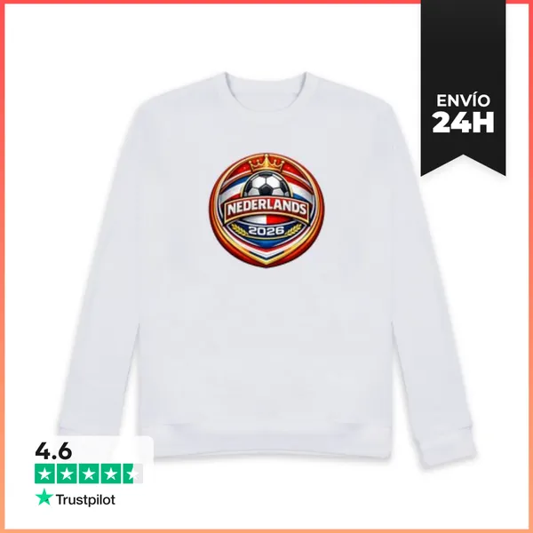 Sudadera Unisex Fútbol Neerlandés 2026 LaTostadora