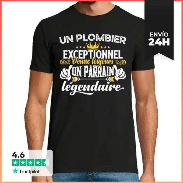 Camiseta Hombre Clásica Plomero Plomería Humor Climático