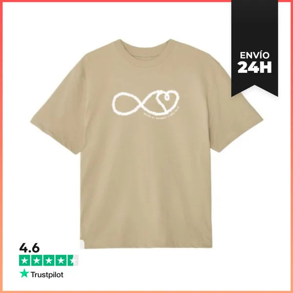 Camiseta Oversize Hasta El Infinito Y Más Allá. FO LaTostadora