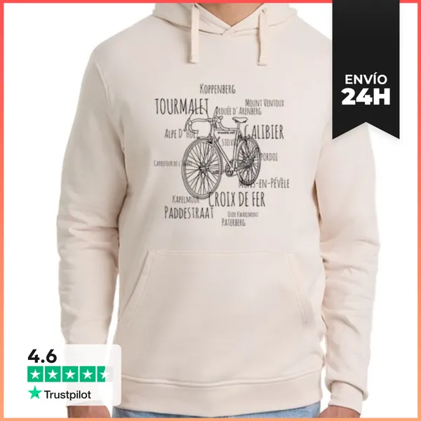 Sudadera Unisex Con Capucha Hotspots LaTostadora