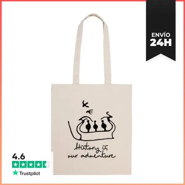 Bolsa De Tela La Historia Es Nuestra Aventura, Viaje De Un Barco