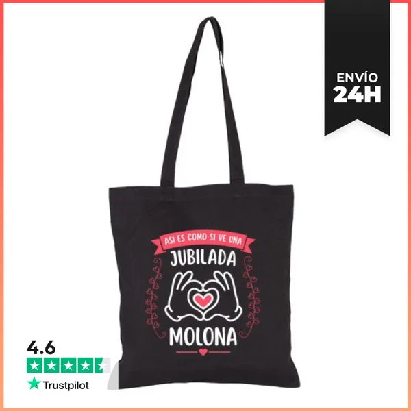 Bolsa De Tela Asi Es Como Se Ve Una Jubilada Molona LaTostadora
