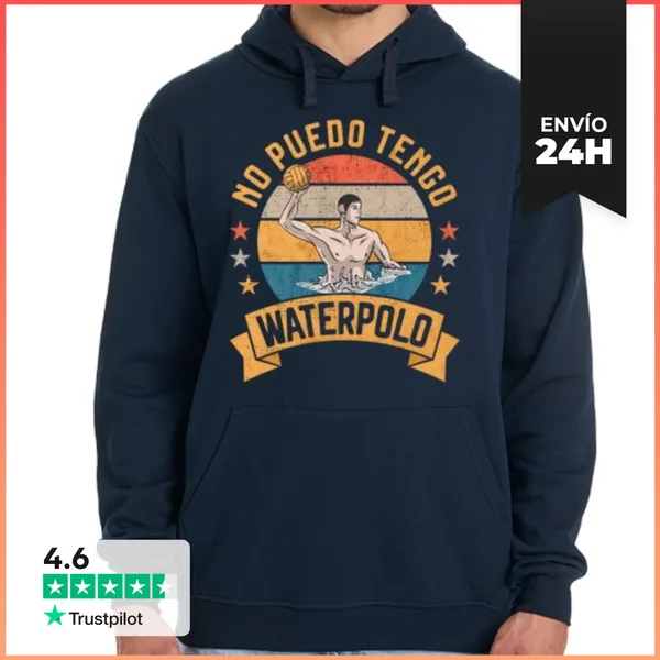 Sudadera Unisex Con Capucha No Puedo Sigo Con El Waterpolo
