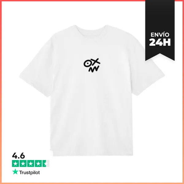 Camiseta Oversize OX Círculo Negro LaTostadora