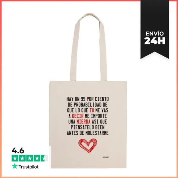 Bolsa De Tela No Me Molestes I LaTostadora