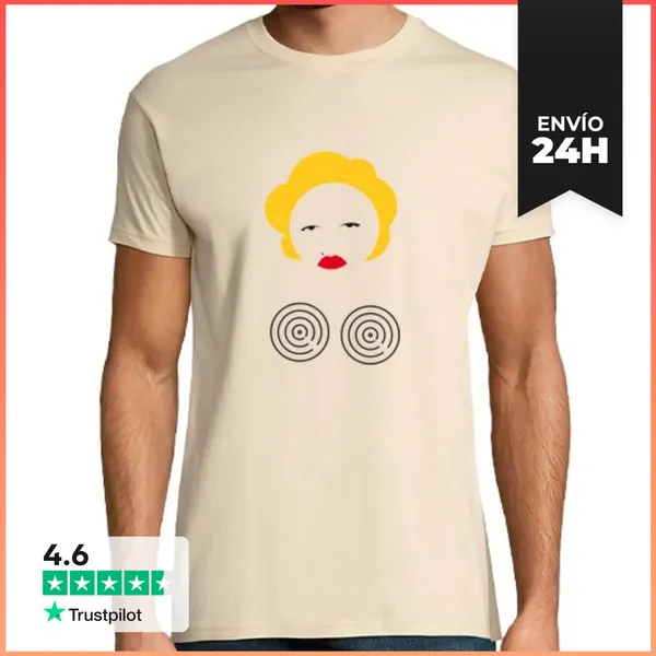 Camiseta Hombre Clásica Pop. Madonna LaTostadora