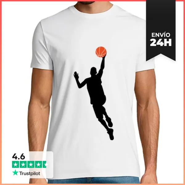 Camiseta Hombre Clásica Camisa De Baloncesto LaTostadora